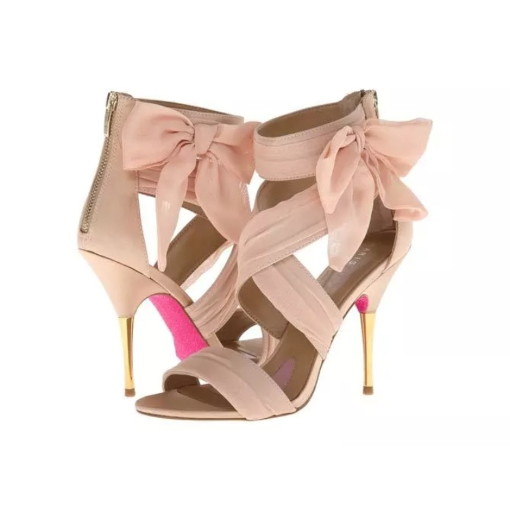 Paris Hilton Champagne Pink/Champagne Selene Heels - Picture 8 of 8